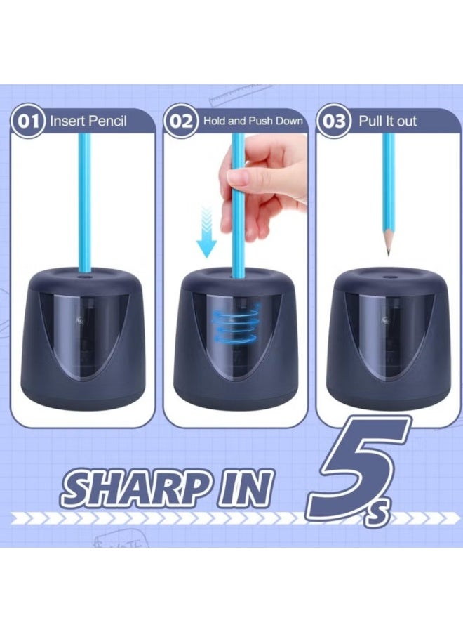 اسرلي وايت مبراة أقلام كهربائية للأطفال - Image 4